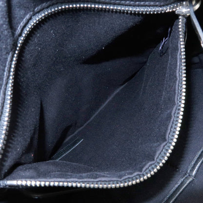 Saint Laurent City Patchwork Leather, Black, Leather, Backpack