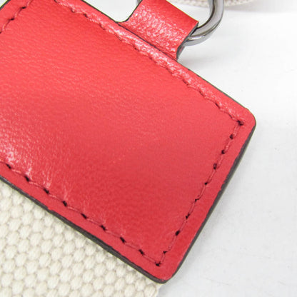 Valentino Garavani Atelier 01 Studded Canvas, Red, Canvas, Tote Bag
