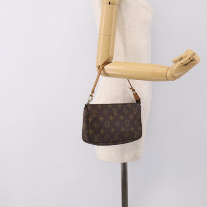 Louis Vuitton Pochette Accessoires NM Monogram Canvas, Brown, Canvas, Clutch