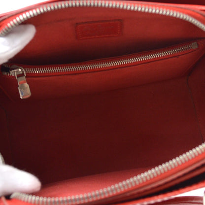 Louis Vuitton Pont Neuf Epi, Red, Leather, Handbag