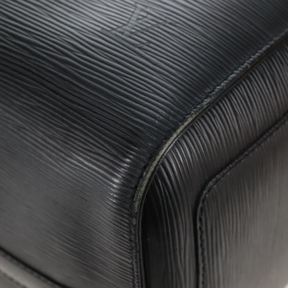 Louis Vuitton Keepall Epi Leather, Black, Leather, Travel Bag