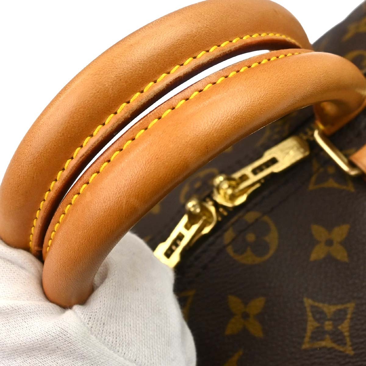 Louis Vuitton Keepall Monogram Canvas, Brown, Canvas, Travel Bag