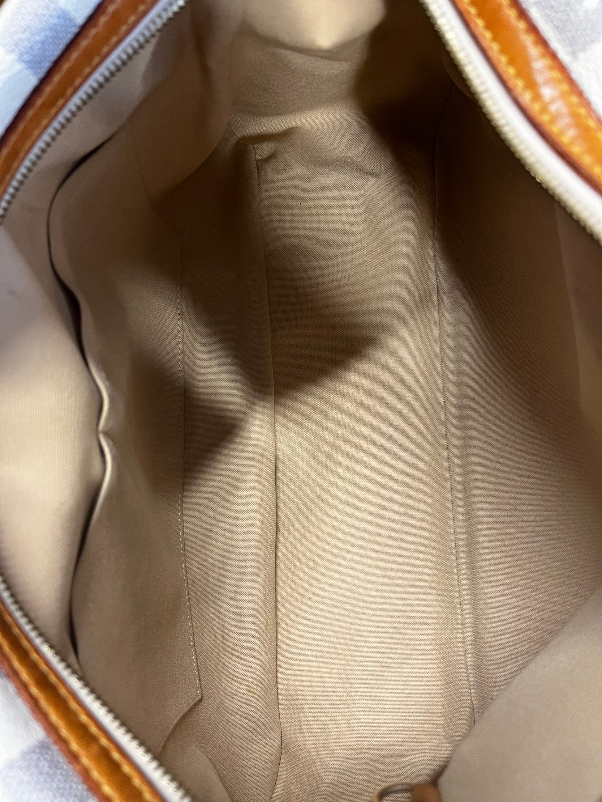 Louis Vuitton Stresa Damier Ebene, Beige, Canvas, Tote Bag