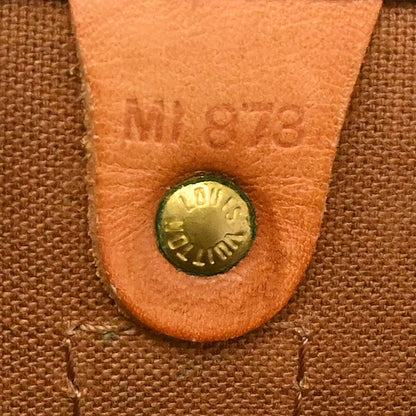 Louis Vuitton Keepall Monogram, Brown, Canvas, Travel Bag