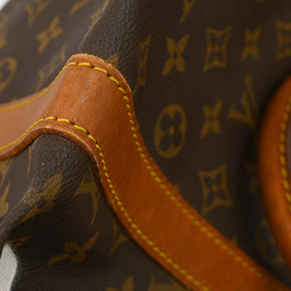Louis Vuitton Keepall Monogram Canvas, Brown, Canvas, Travel Bag