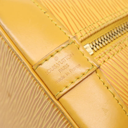 Louis Vuitton Vintage Alma Epi Leather, Yellow, Leather, Handbag
