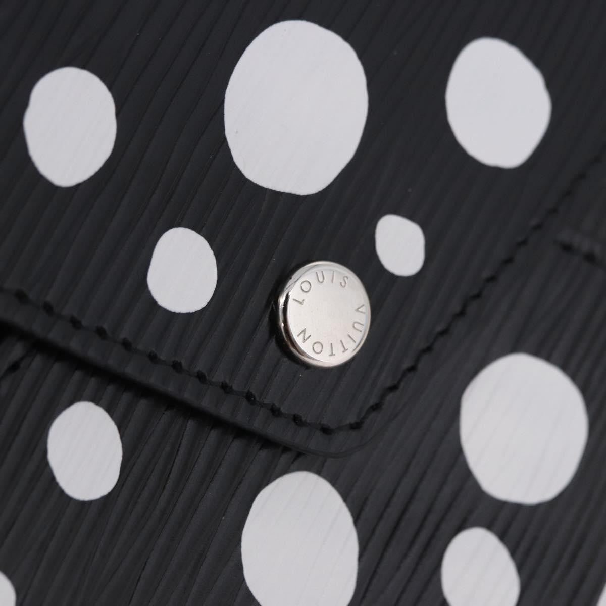 Louis Vuitton Kirigami Pochette Set Yayoi Kusama Infinity Dots Epi Leather, Black, Leather, Clutch