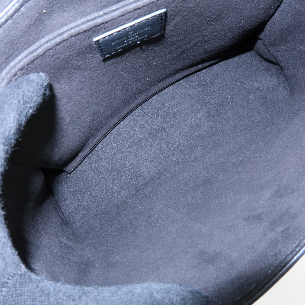 Louis Vuitton Lockme Ever Leather, Black, Leather, Handbag