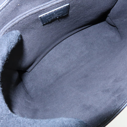 Louis Vuitton Lockme Ever Leather, Black, Leather, Handbag
