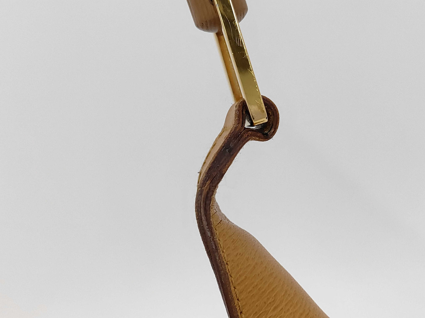Gucci Bamboo Jackie leather, Beige, Leather, Handbag