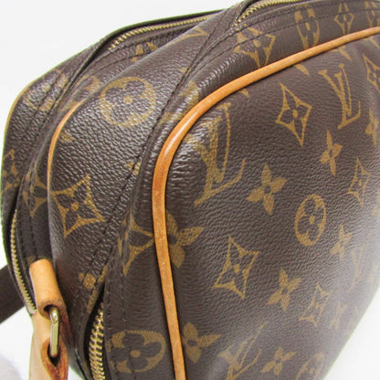 Louis Vuitton Reporter Monogram Canvas, Brown, Canvas, Shoulder Bag