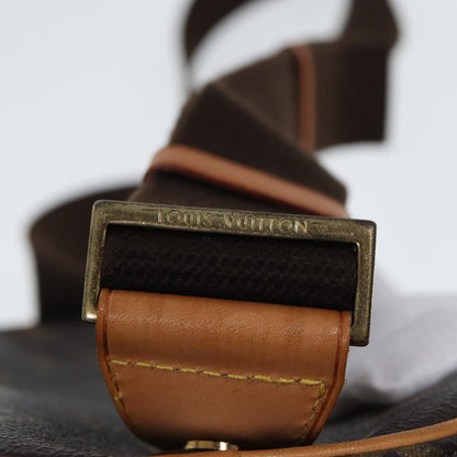Louis Vuitton Pochette Gange Monogram Canvas, Brown, Canvas, Clutch
