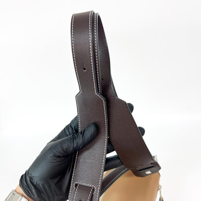 Loewe Puzzle Patchwork Leather, Brown, Calfskin, Handbag