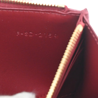 Celine C Wallet on Chain Leather, Black, Leather, Clutch