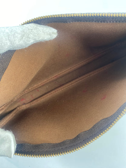 Louis Vuitton Pochette Accessoires Monogram Canvas, BROWN, CANVAS, Bag