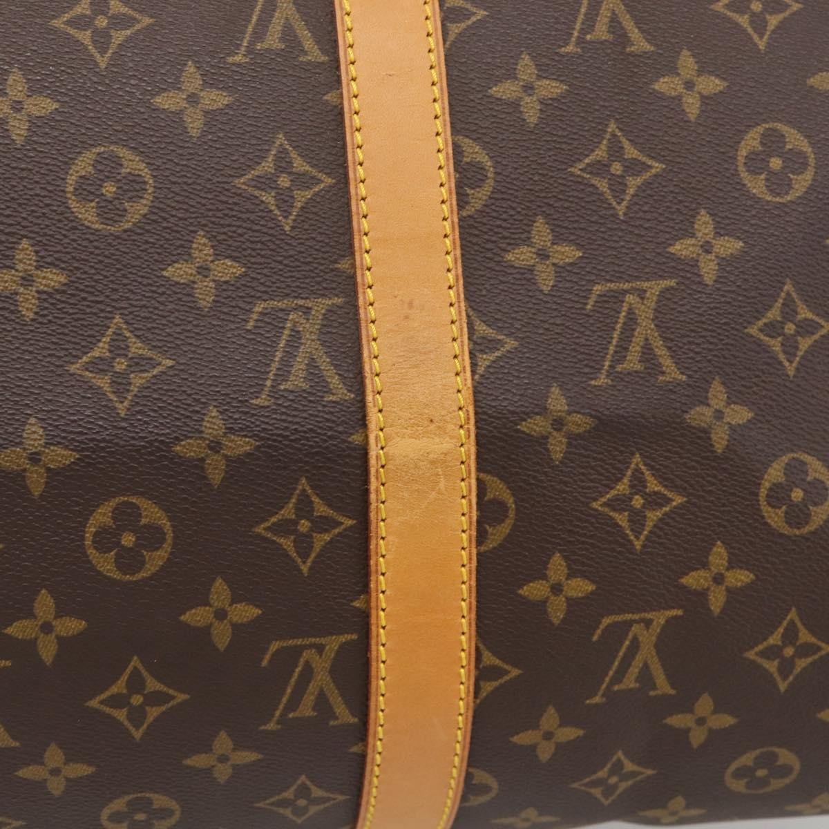 Louis Vuitton Keepall Monogram Canvas, Brown, Canvas, Travel Bag