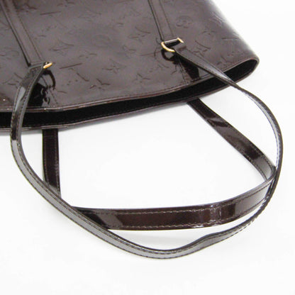 Louis Vuitton Avalon Monogram Vernis, Burgundy, Patent Leather, Handbag