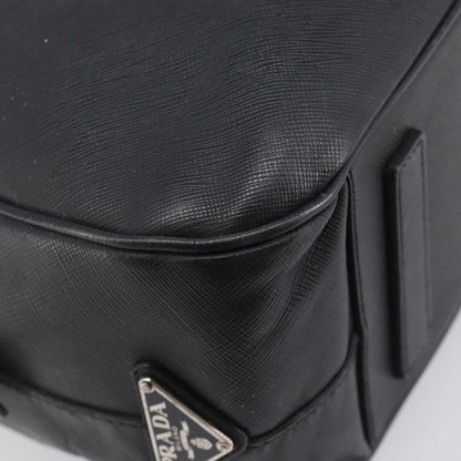 Prada Vintage Leather, Black, Leather, Handbag