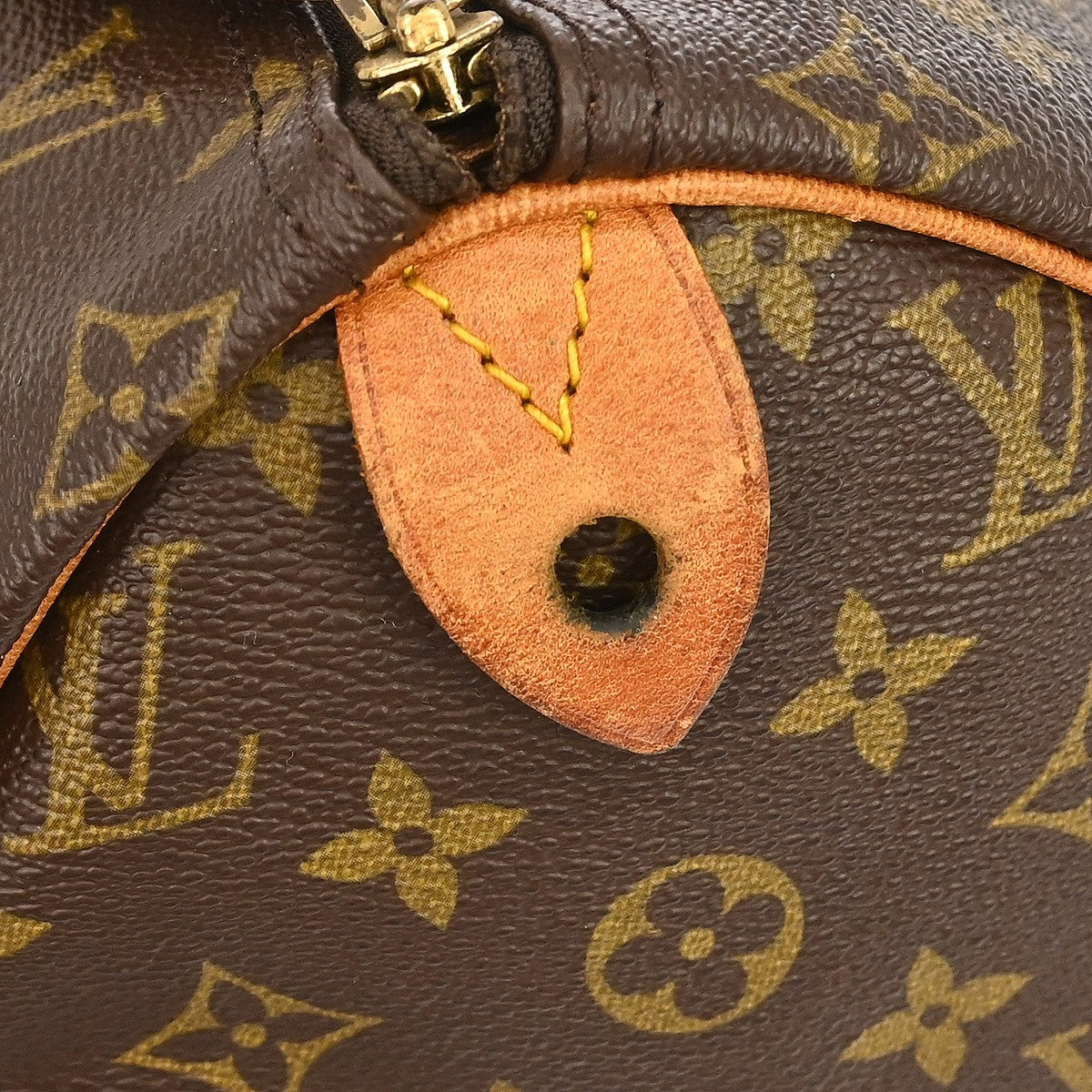 Louis Vuitton Speedy Monogram Canvas, Brown, Canvas, Handbag