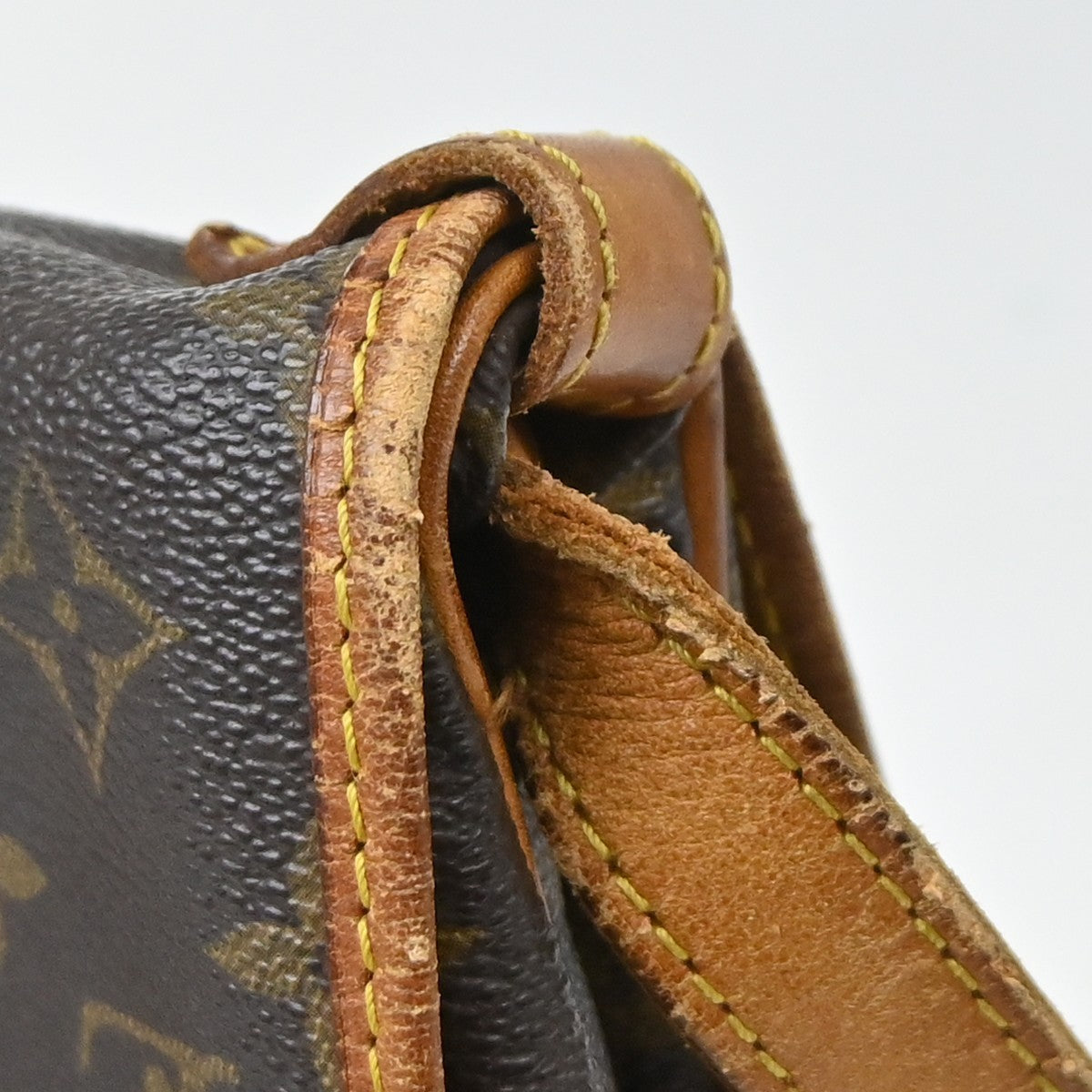 Louis Vuitton Saumur Monogram Canvas, Brown, Canvas, Shoulder Bag