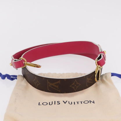 Louis Vuitton Bandouliere XL Shoulder Strap Monogram Canvas and Leather, Brown, Canvas, Straps