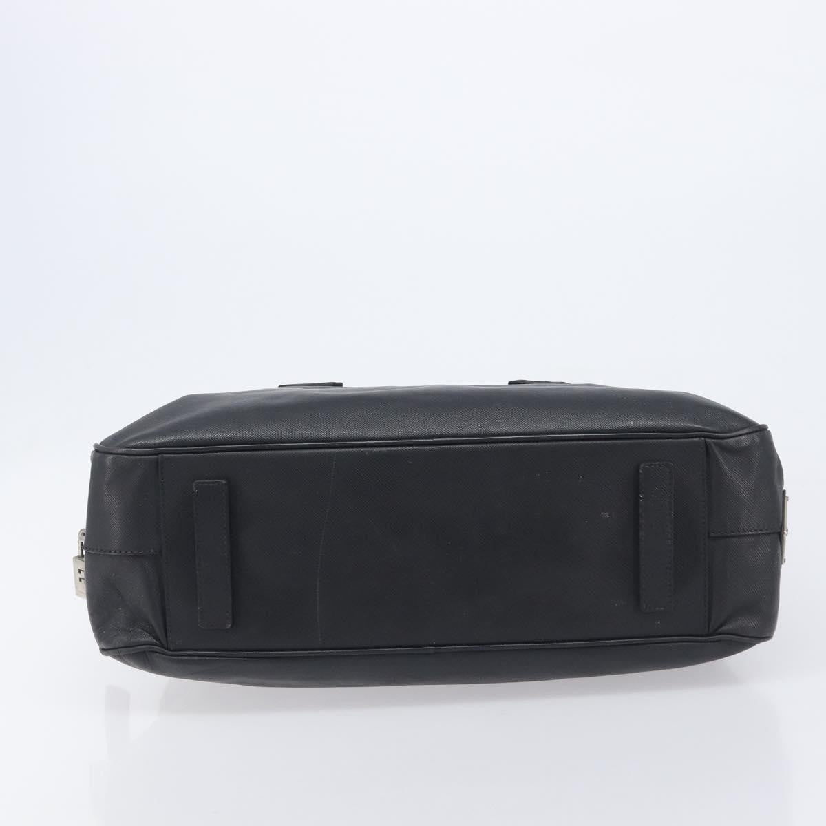 Prada Vintage Leather, Black, Leather, Handbag