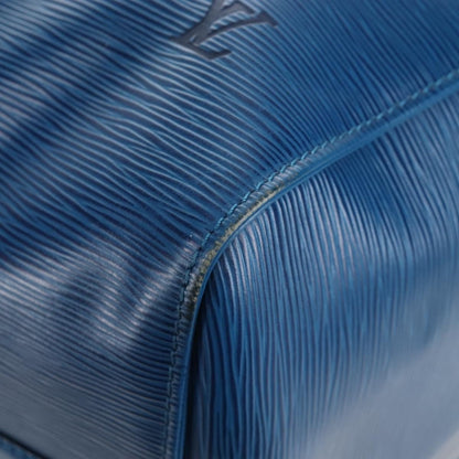 Louis Vuitton Keepall Epi Leather, Blue, Leather, Travel Bag