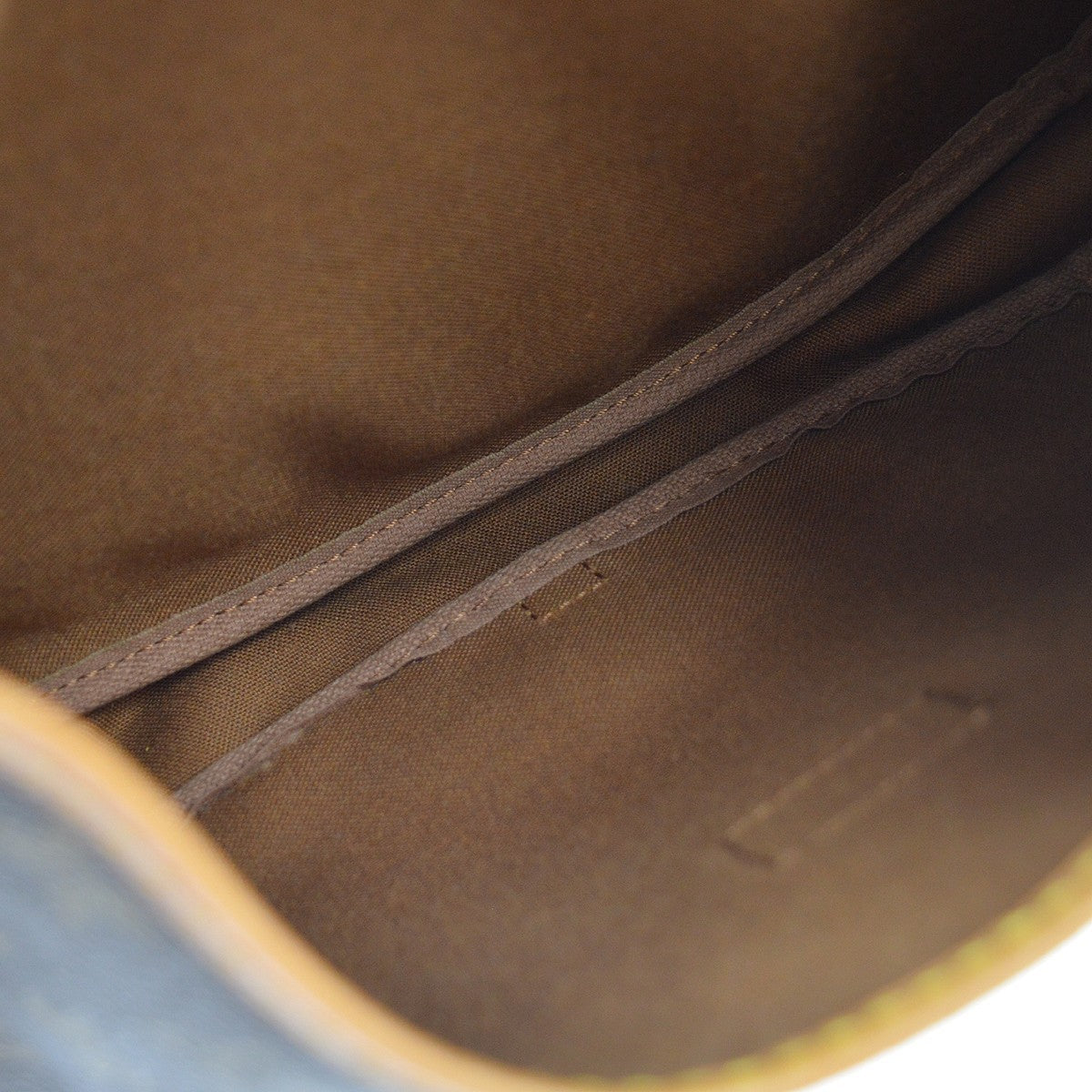 Louis Vuitton Saumur Monogram Canvas, Brown, Canvas, Handbag
