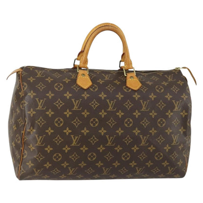 Louis Vuitton Speedy Bandouliere Bag Monogram Canvas, BROWN, CANVAS, Handbag