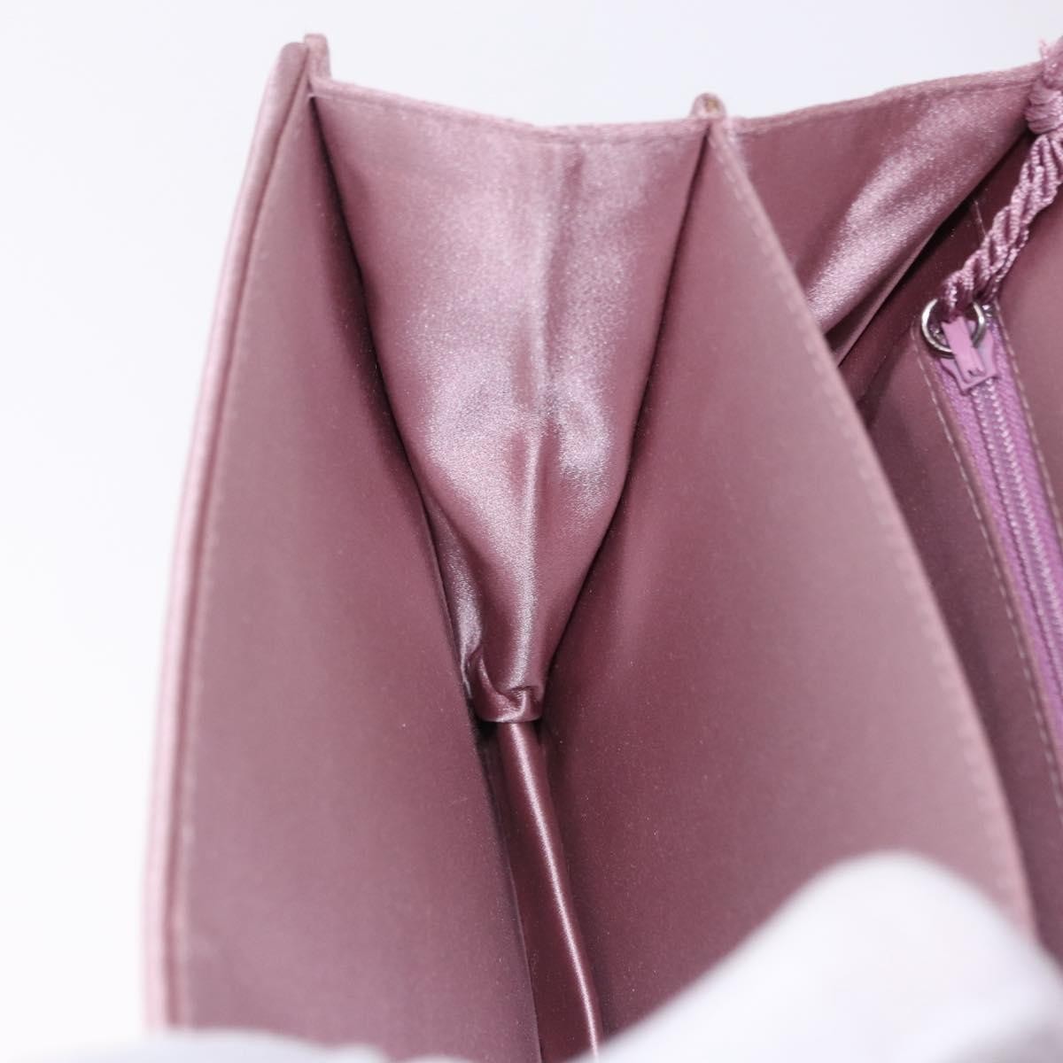 Bottega Veneta Flap Intrecciato Satin, Pink, Satin, Shoulder Bag
