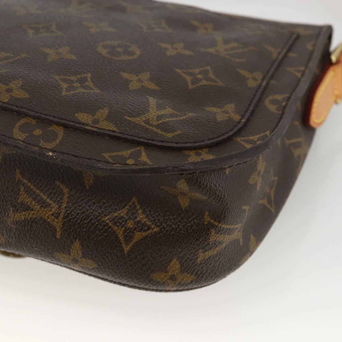 Louis Vuitton Saint Cloud Monogram Canvas, Brown, Canvas, Handbag