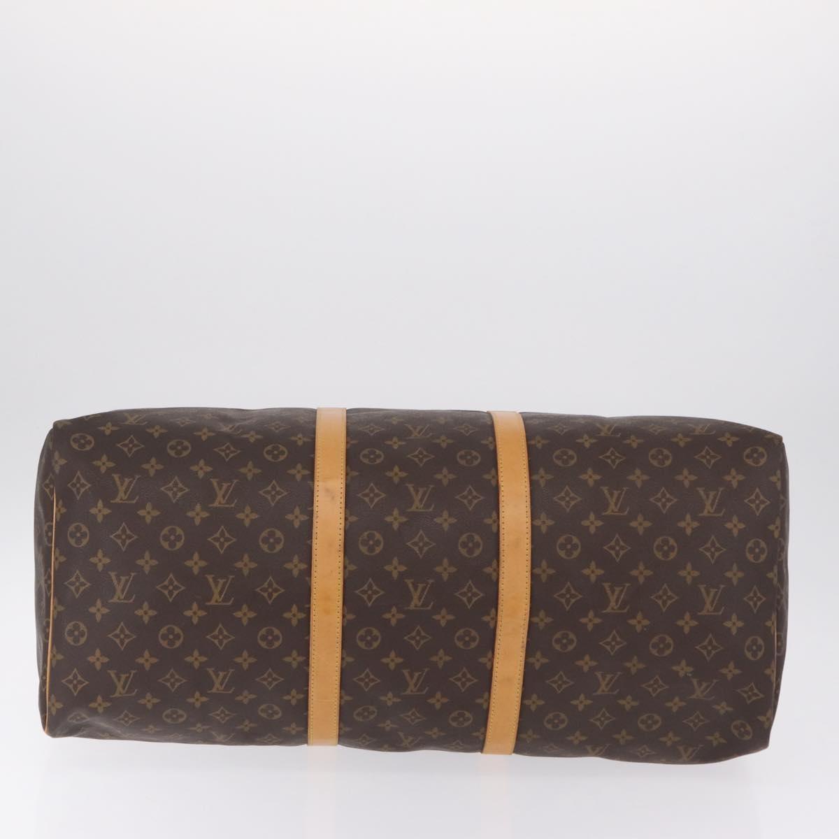 Louis Vuitton Keepall Monogram Canvas, Brown, Canvas, Travel Bag