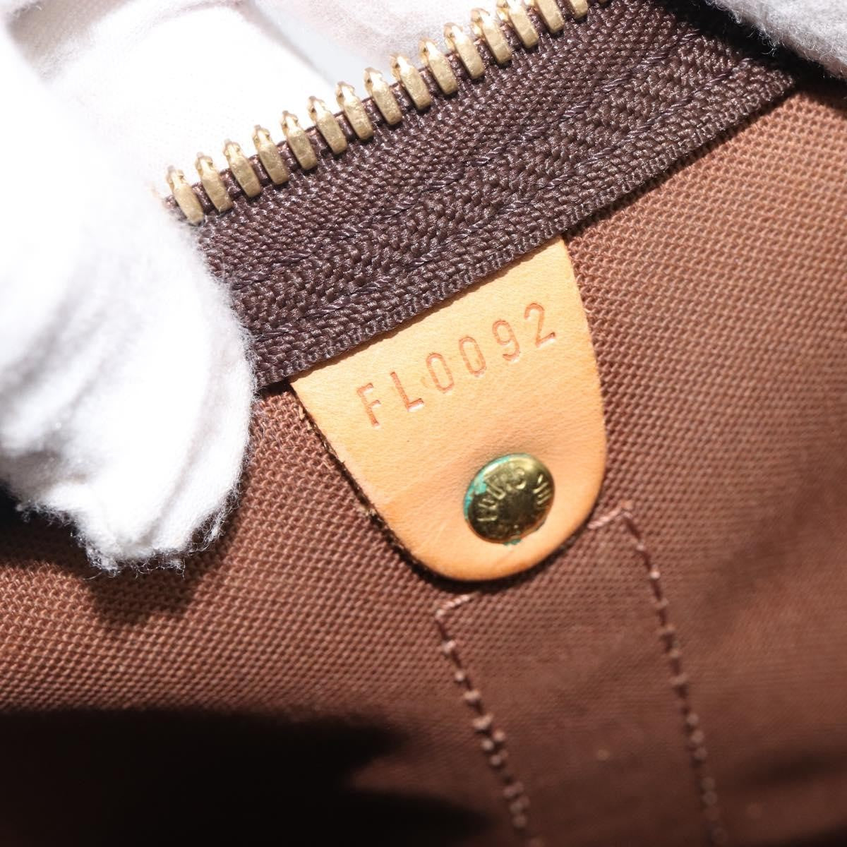 Louis Vuitton Keepall Bandouliere Monogram Canvas, Brown, Canvas, Travel Bag