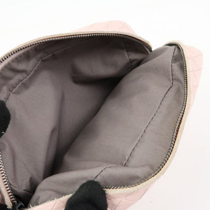 Bottega Veneta Expandable Chain Embossed Intrecciato Nappa, Pink, Leather, Crossbody Bag