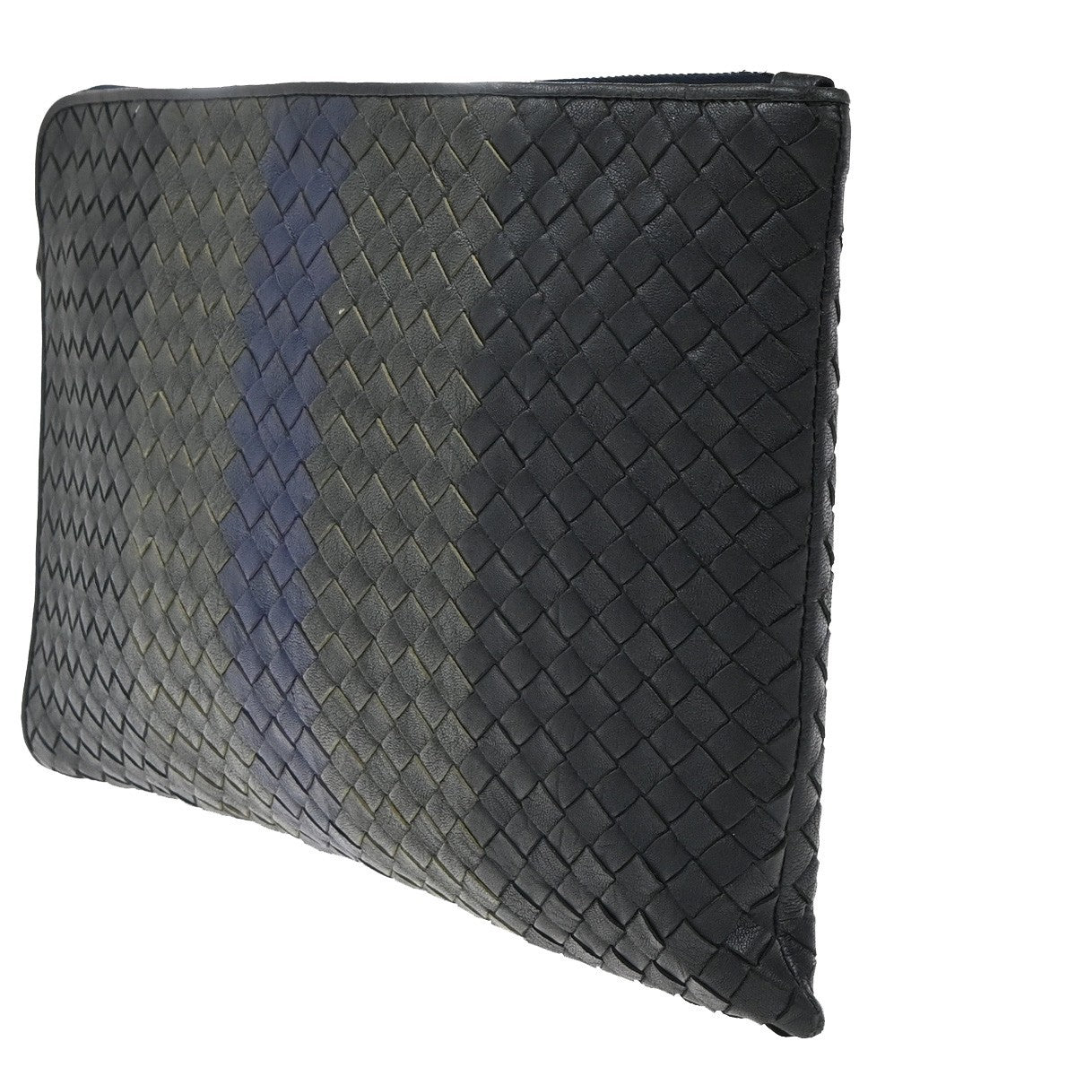 Bottega Veneta Portfolio Intrecciato Nappa, Multicolour, Leather, Clutch