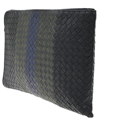 Bottega Veneta Portfolio Intrecciato Nappa, Multicolour, Leather, Clutch