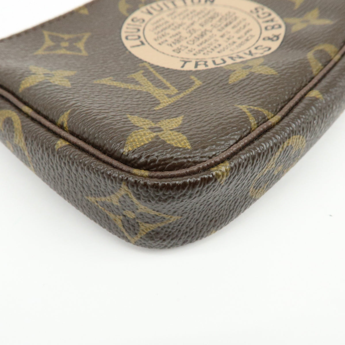 Louis Vuitton Pochette Accessoires Limited Edition Monogram Canvas, Brown, Canvas, Clutch