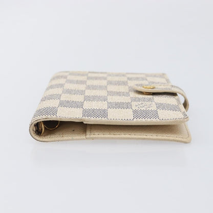 Louis Vuitton Ring Agenda Cover Damier, Beige, Canvas, Briefcase