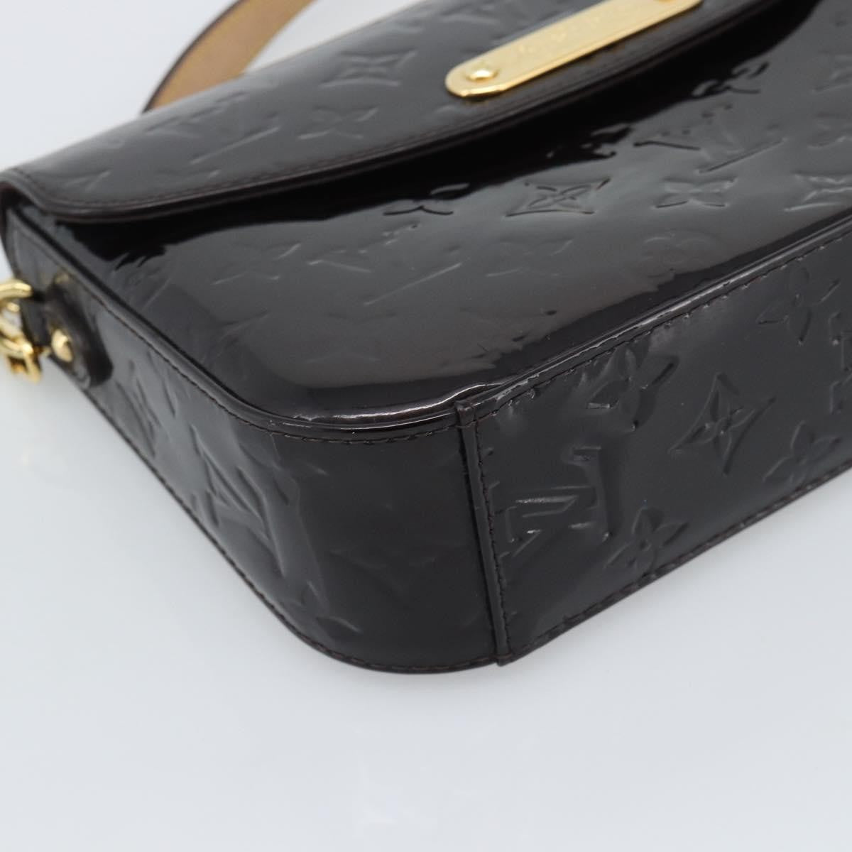Louis Vuitton Rodeo Drive Monogram Vernis, Black, Patent Leather, Handbag