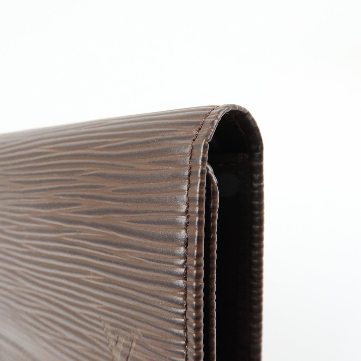 Louis Vuitton Porte Tresor International Epi Leather, Brown, Leather, Wallet