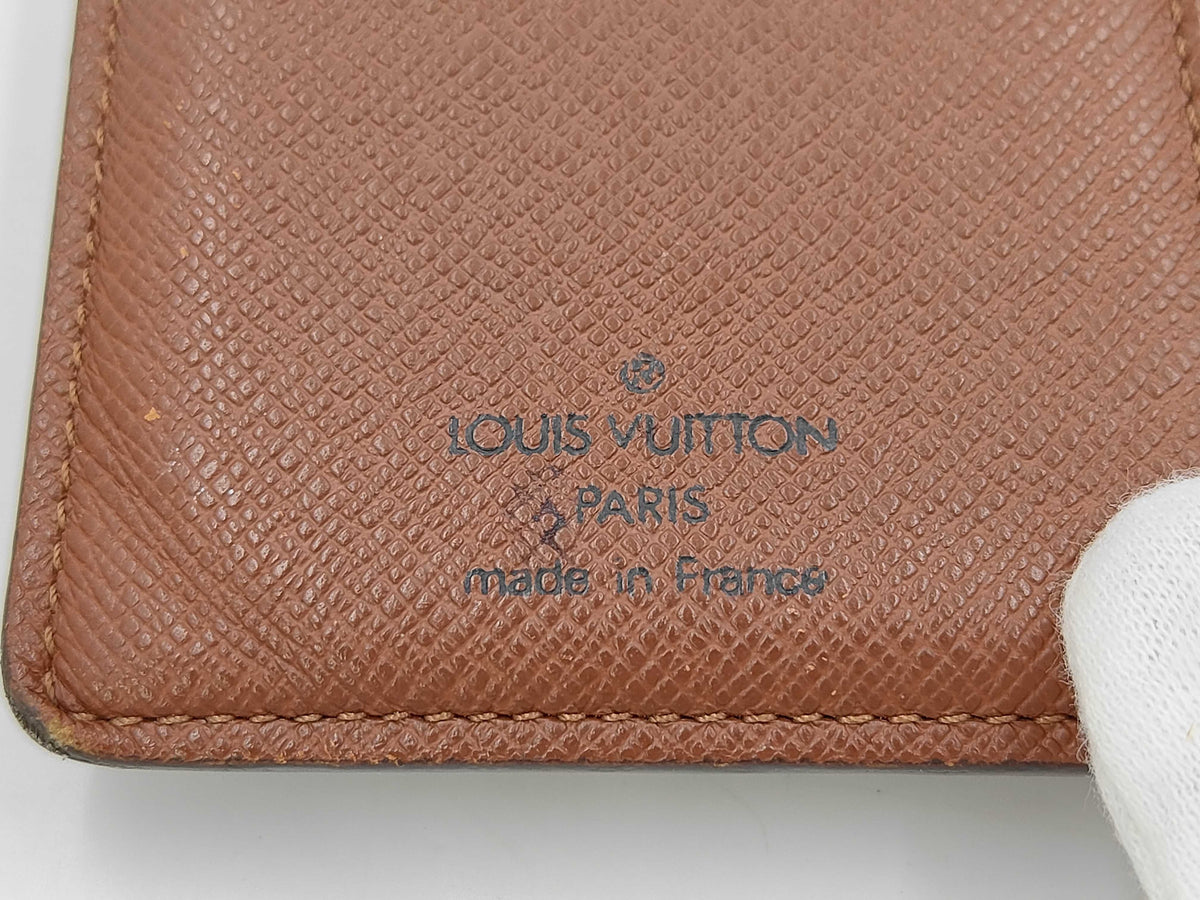 Louis Vuitton French Monogram Canvas, Brown, Canvas, Wallet