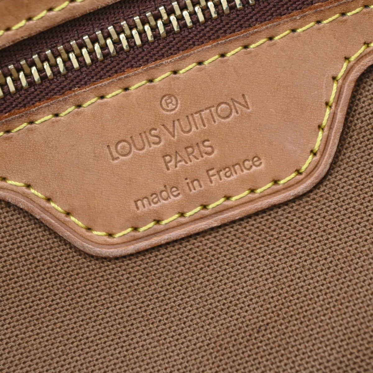 Louis Vuitton Cabas Piano Monogram Canvas, Brown, Canvas, Tote Bag