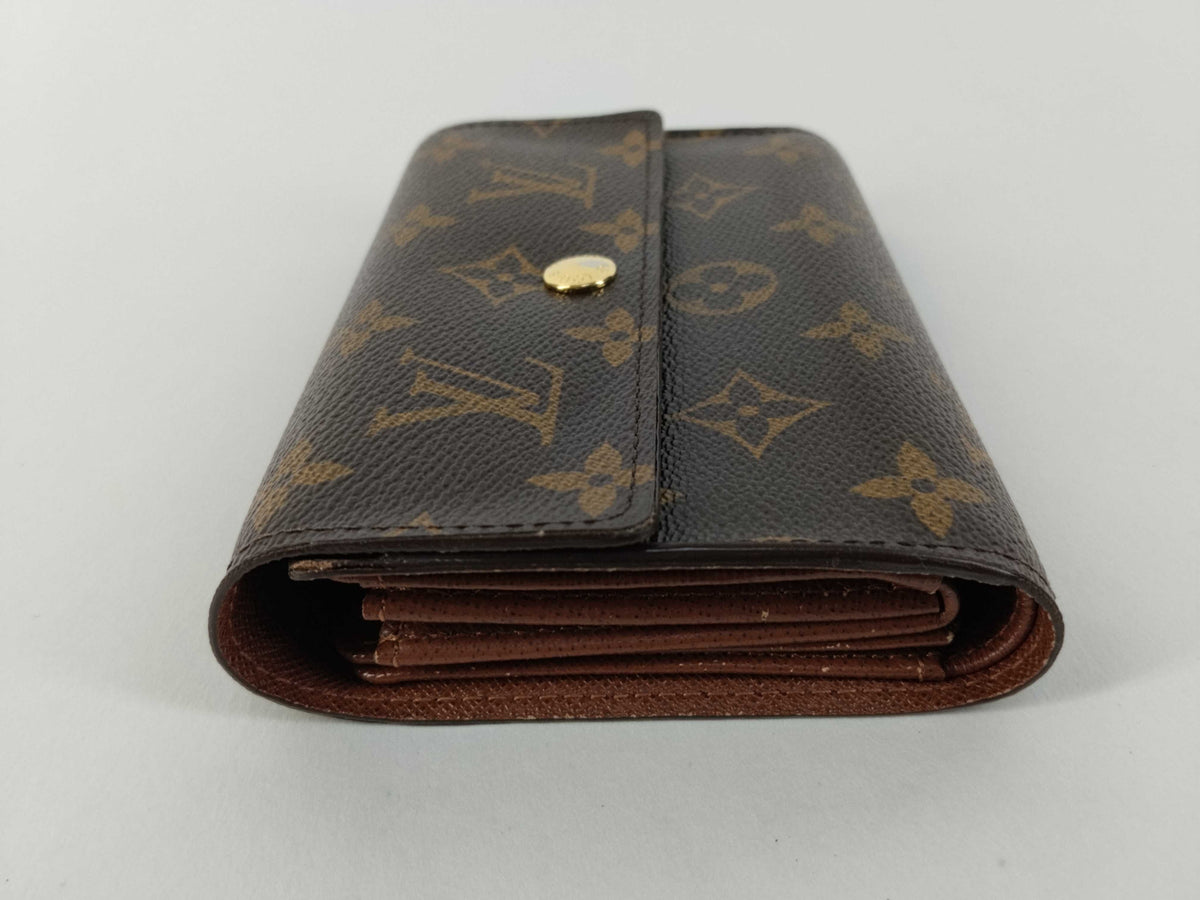 Louis Vuitton Alexandra Monogram Canvas, Brown, Canvas, Wallet