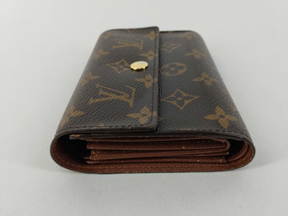Louis Vuitton Alexandra Monogram Canvas, Brown, Canvas, Wallet