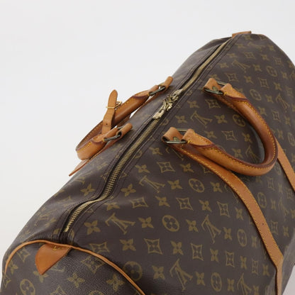 Louis Vuitton Keepall Monogram, Brown, Canvas, Travel Bag
