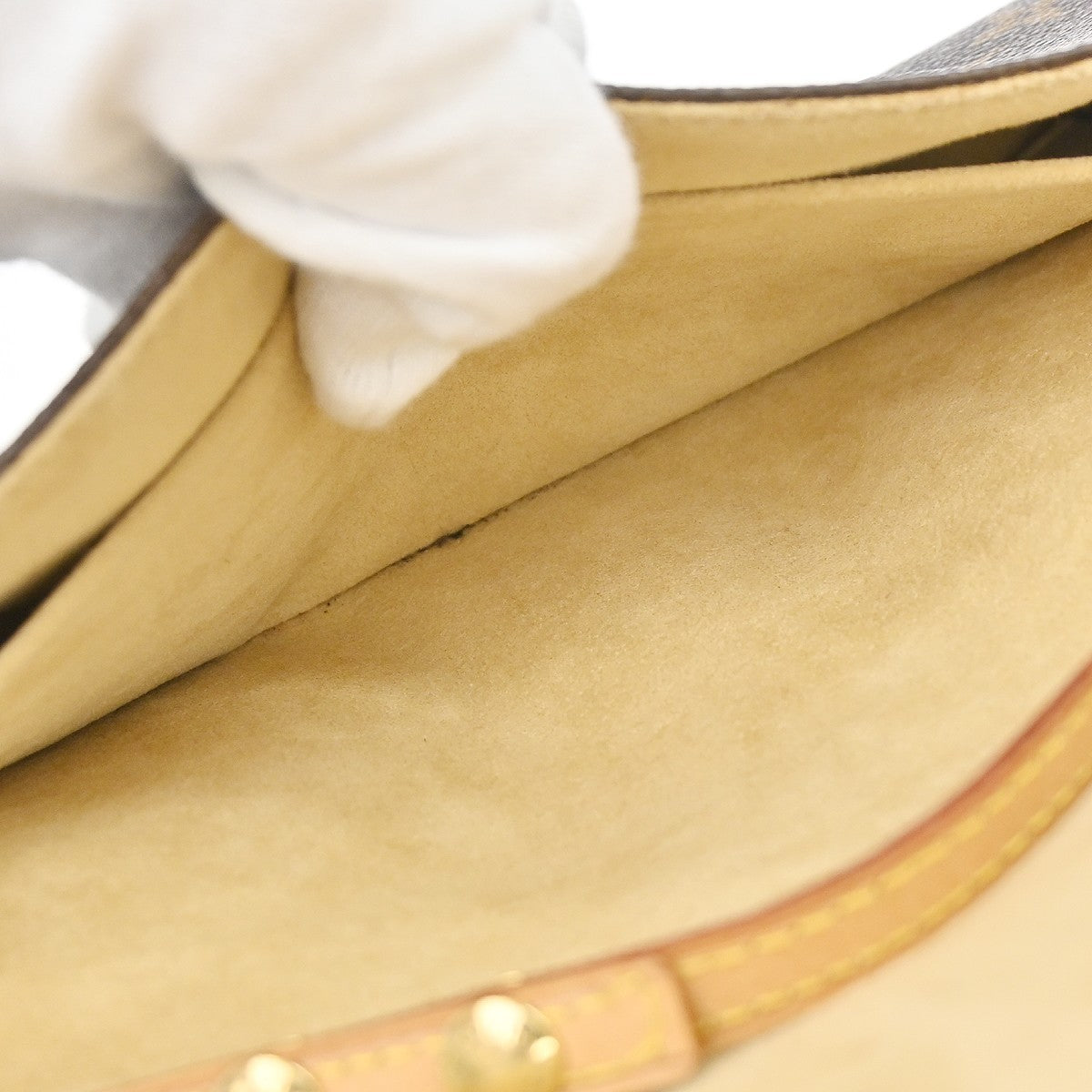 Louis Vuitton Twin Monogram Canvas, Brown, Canvas, Clutch