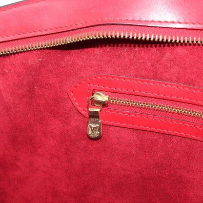 Louis Vuitton Saint Jacques Epi Leather, Red, Leather, Handbag
