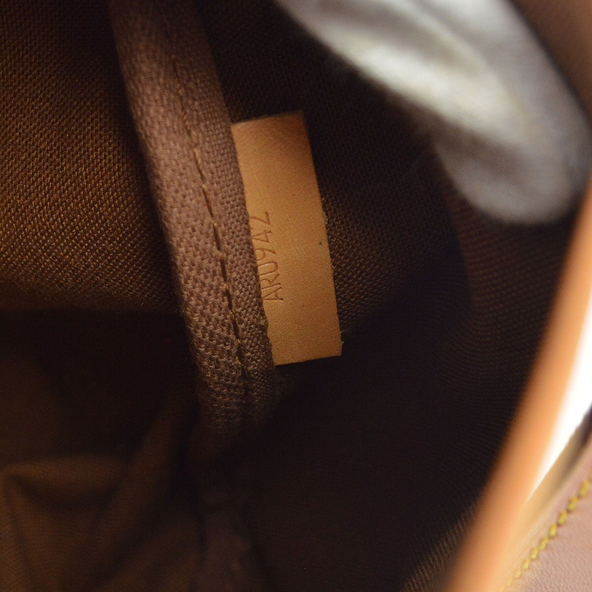 Louis Vuitton Saumur Monogram Canvas, Brown, Canvas, Shoulder Bag