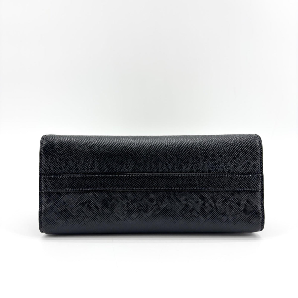 Prada Monochrome Saffiano Leather, Navy, Leather, Tote Bag