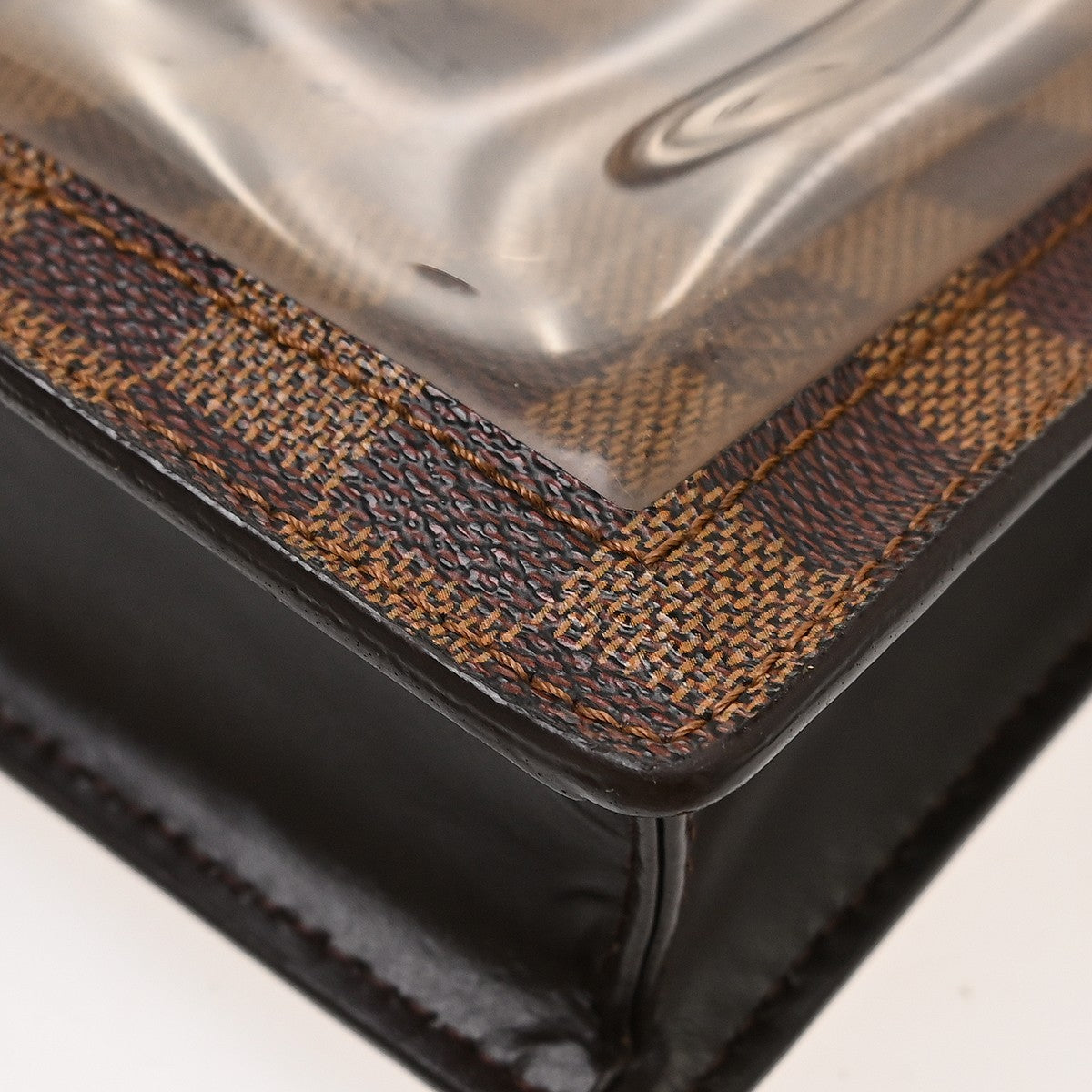 Louis Vuitton Portobello Messenger Damier Ebene, Brown, Canvas, Shoulder Bag